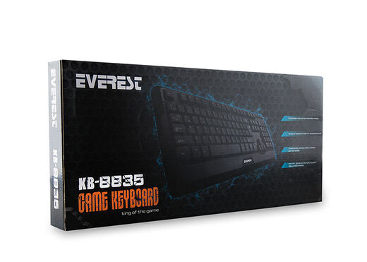 Everest KB-8835 Siyah USB Gaming Q Standart Klavye
